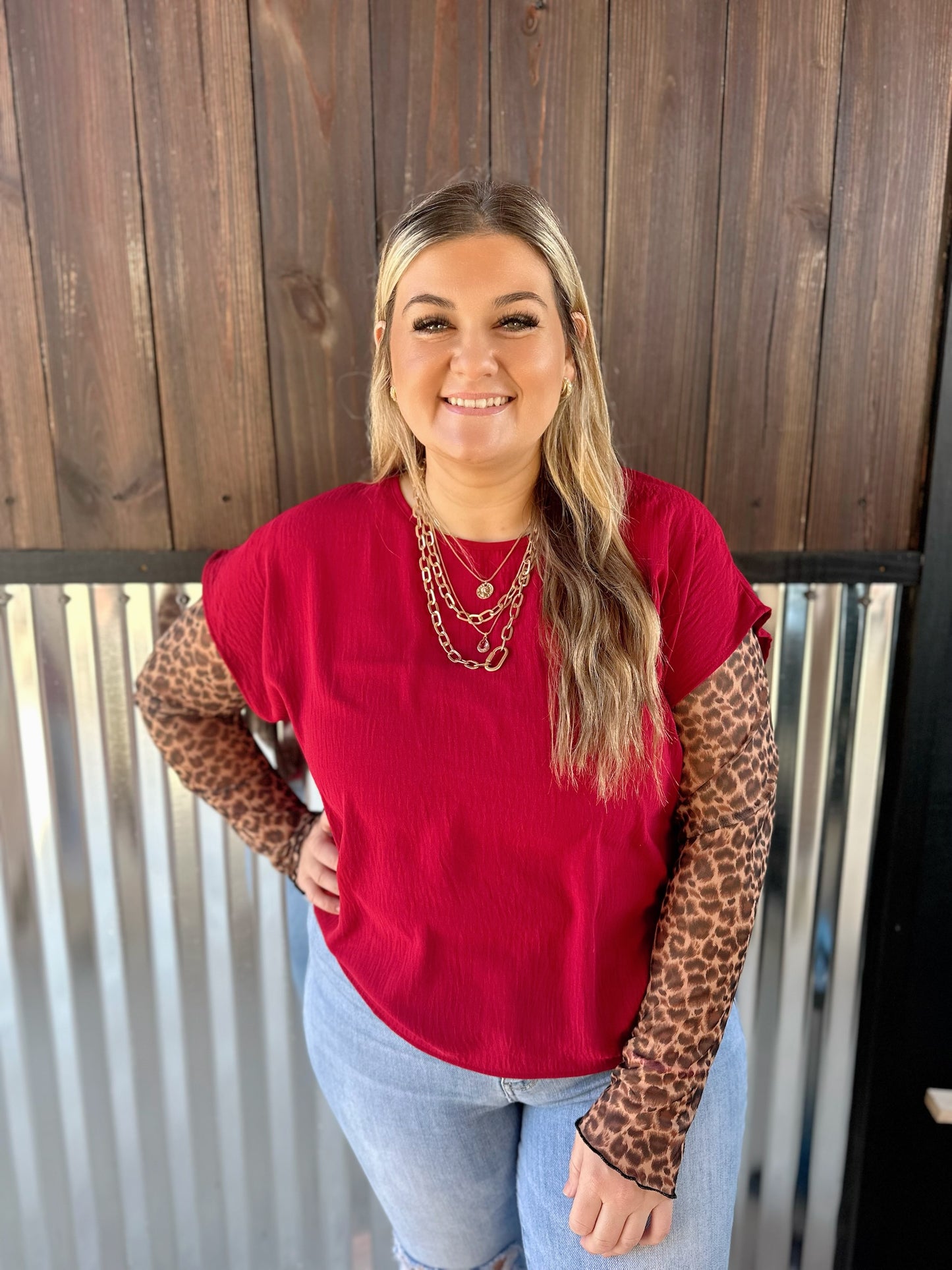 Red Blouse