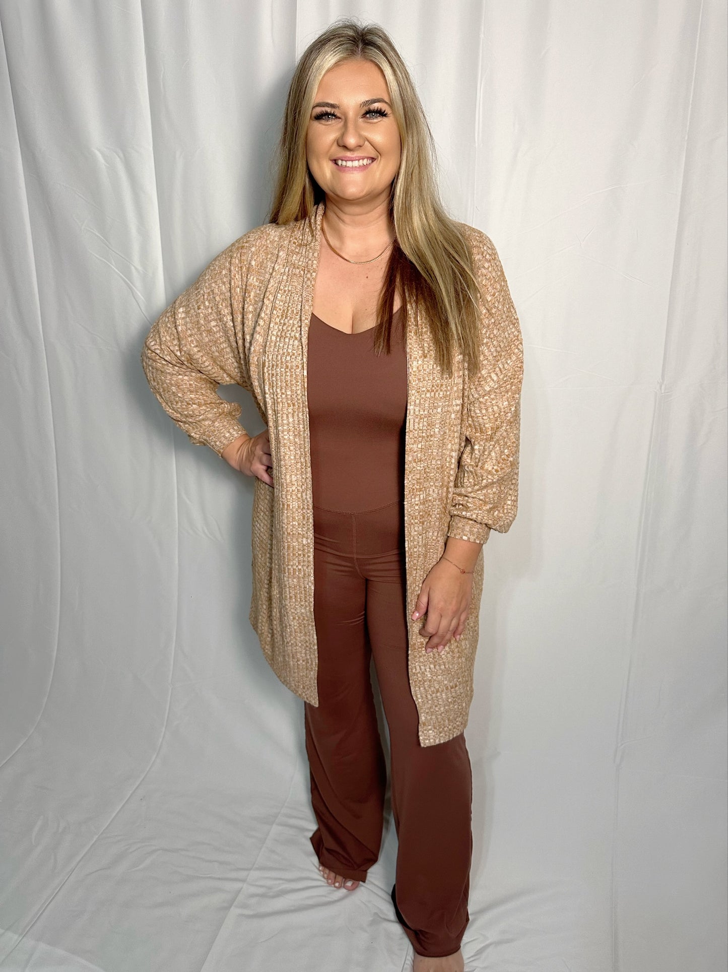 Tan Cardigan